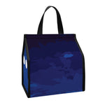 Starry Sky Lunar Phase Print Insulated Lunch Tote
