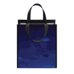Starry Sky Lunar Phase Print Insulated Lunch Tote