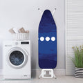 Starry Sky Lunar Phase Print Ironing Board Cover