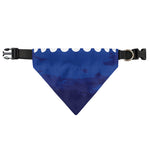 Starry Sky Lunar Phase Print Over The Collar Dog Bandana