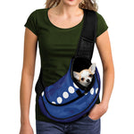 Starry Sky Lunar Phase Print Pet Sling Carrier