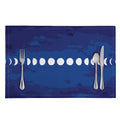 Starry Sky Lunar Phase Print Placemat