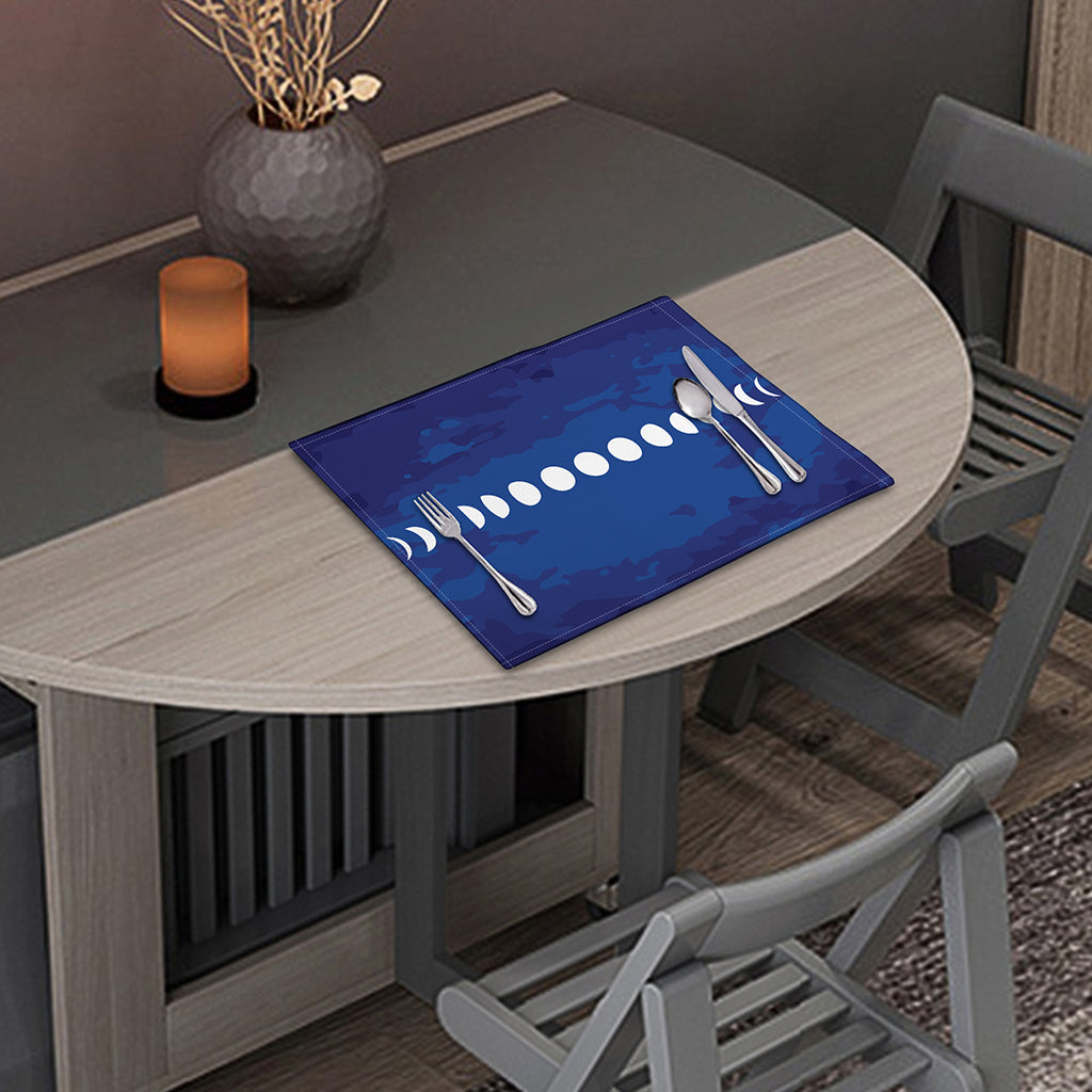 Starry Sky Lunar Phase Print Placemat