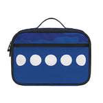 Starry Sky Lunar Phase Print Portable Lunch Bag