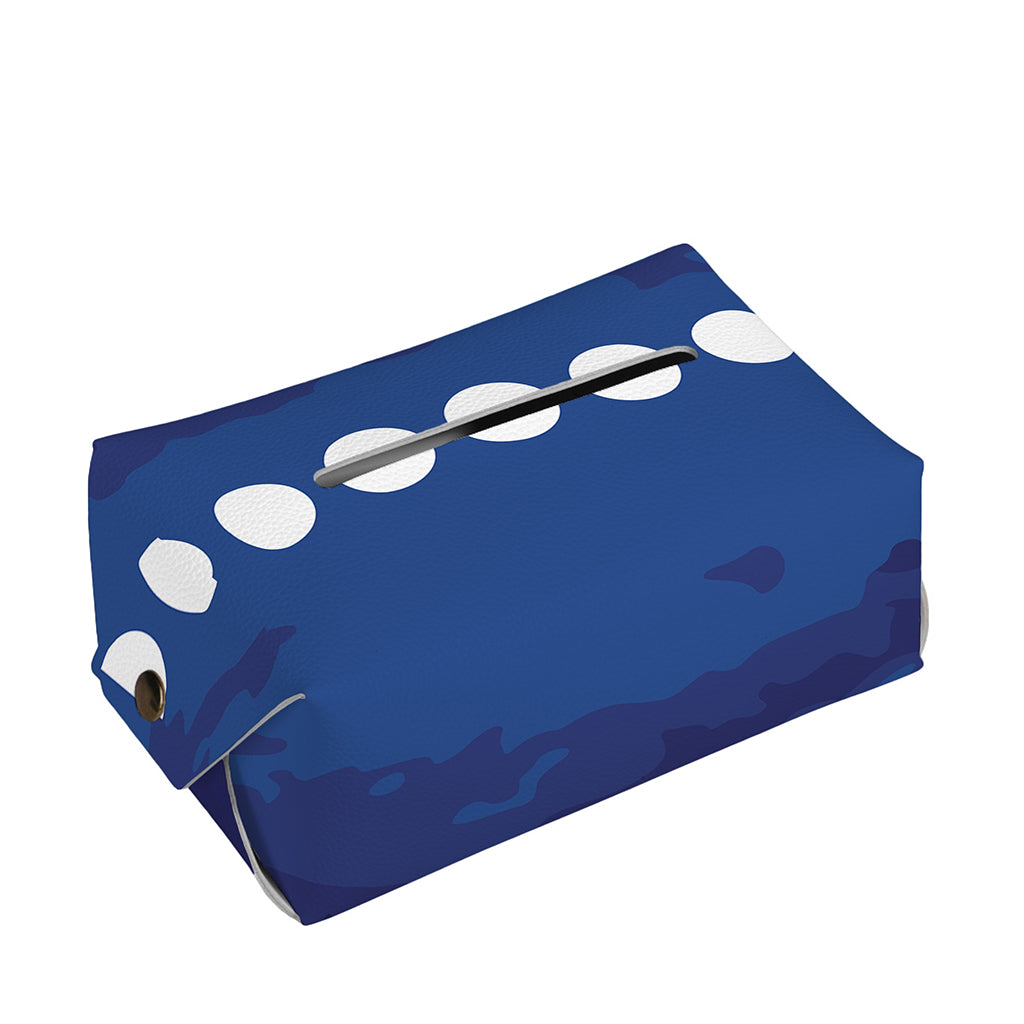 Starry Sky Lunar Phase Print Rectangle Tissue Box Cover