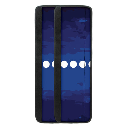 Starry Sky Lunar Phase Print Refrigerator Handle Covers
