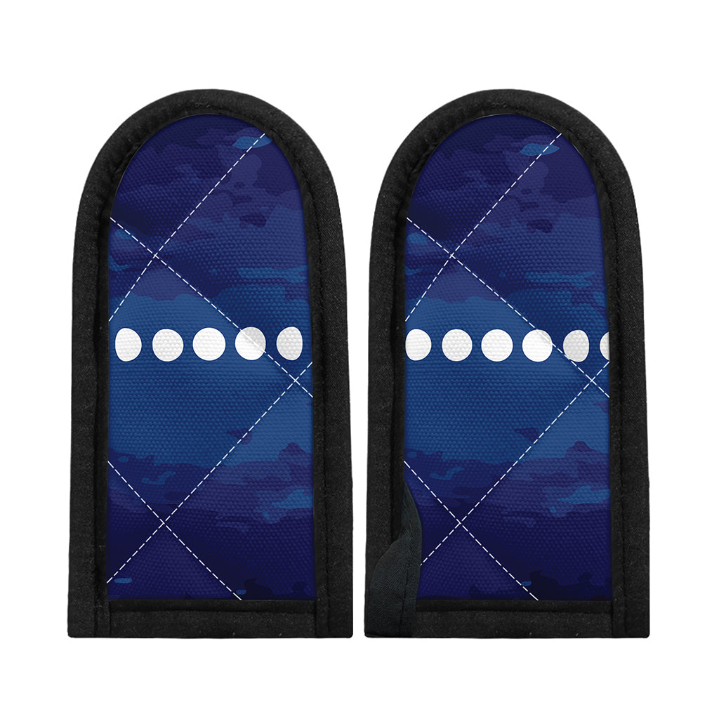 Starry Sky Lunar Phase Print Skillet Handle Cover