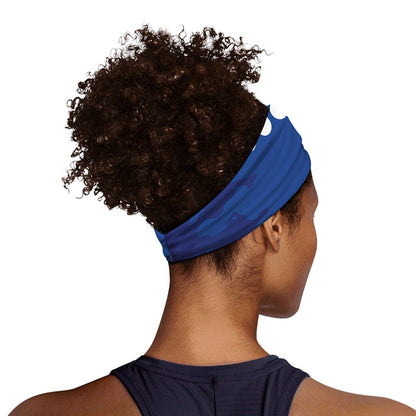 Starry Sky Lunar Phase Print Sports Headband