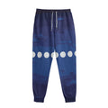 Starry Sky Lunar Phase Print Sweatpants