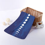 Starry Sky Lunar Phase Print Towel