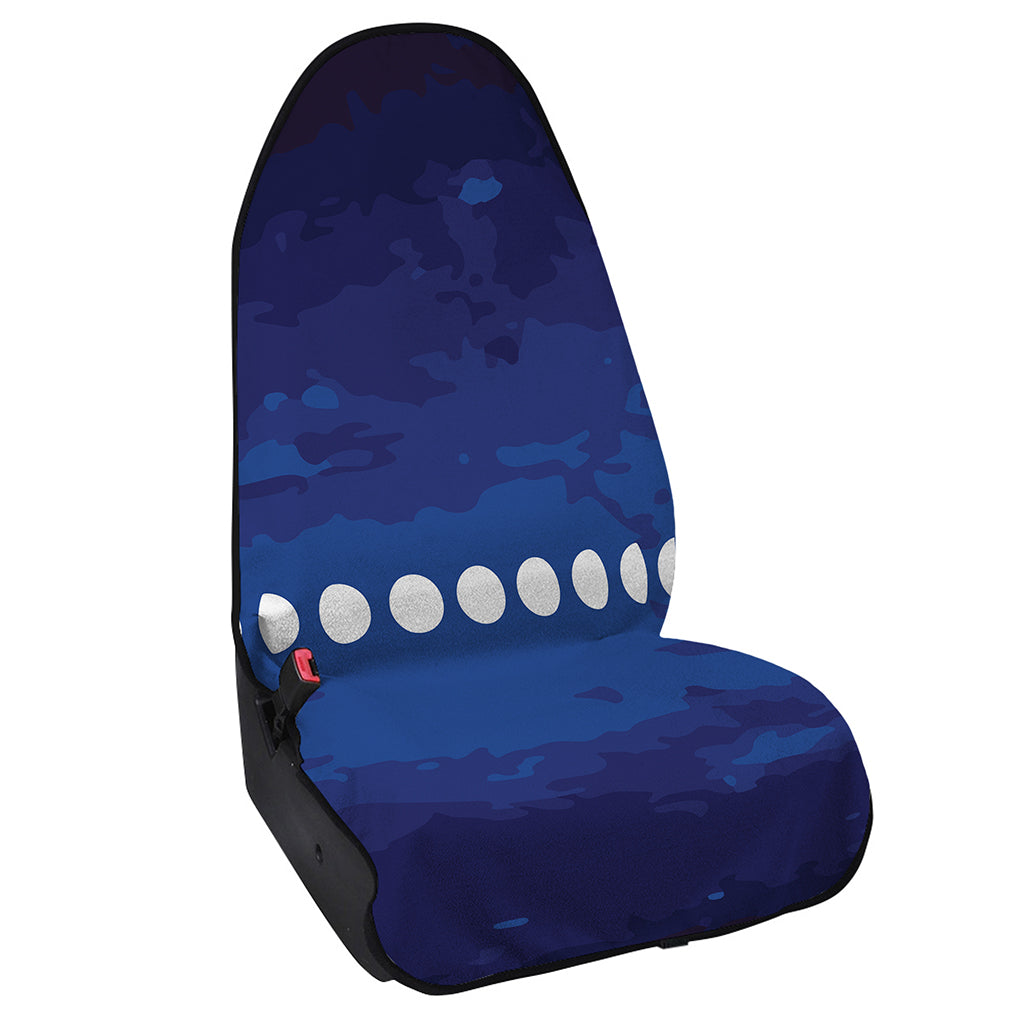 Starry Sky Lunar Phase Print Waterproof Car Seat Cover