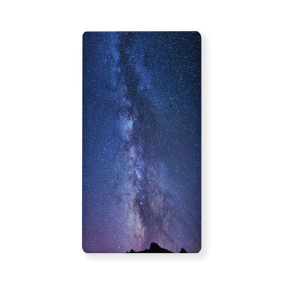 Stars Night Milky Way Print Baby Crib Sheet