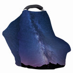 Stars Night Milky Way Print Baby Seat Cover