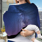 Stars Night Milky Way Print Baby Seat Cover