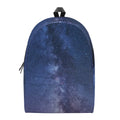 Stars Night Milky Way Print School Backpack