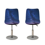 Stars Night Milky Way Print Bar Stool Covers