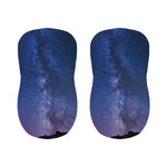 Stars Night Milky Way Print Bar Stool Covers