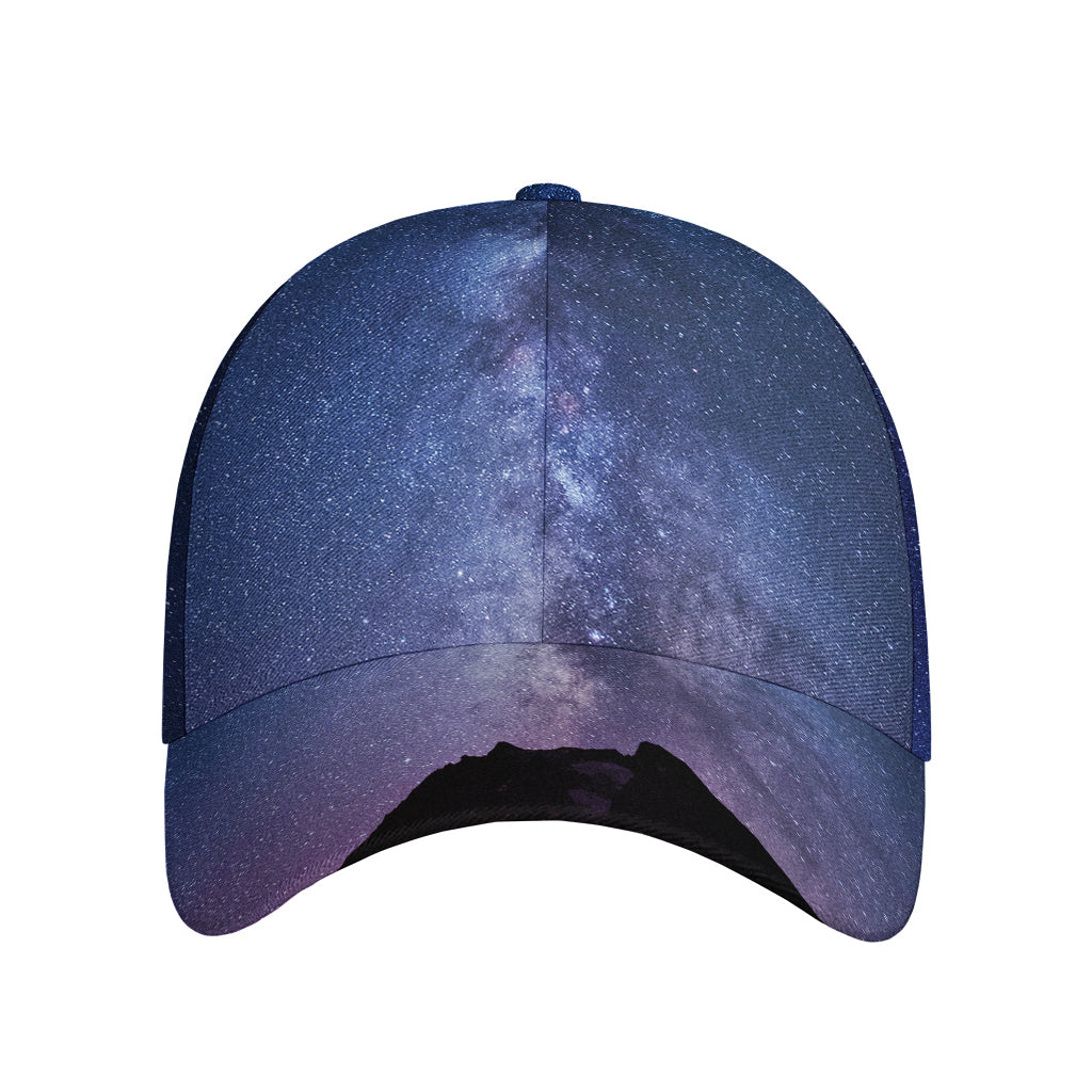 Stars Night Milky Way Print Baseball Cap