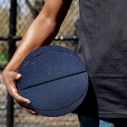 Stars Night Milky Way Print Basketball