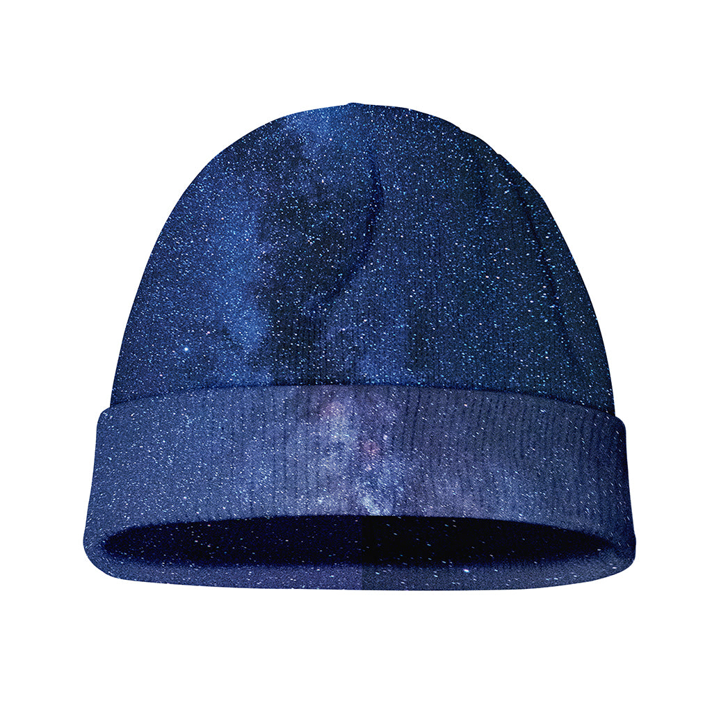 Stars Night Milky Way Print Beanie