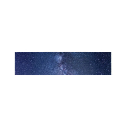 Stars Night Milky Way Print Bed Runner