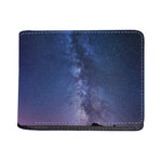 Stars Night Milky Way Print Bifold Wallet