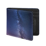 Stars Night Milky Way Print Bifold Wallet