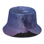 Stars Night Milky Way Print Bucket Hat