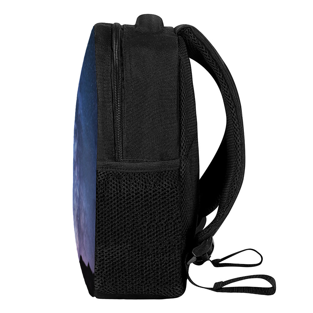 Stars Night Milky Way Print Casual Backpack