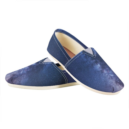 Stars Night Milky Way Print Casual Shoes