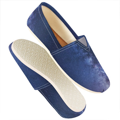 Stars Night Milky Way Print Casual Shoes