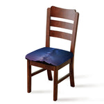 Stars Night Milky Way Print Chair Cushion Cover