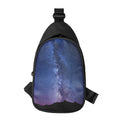 Stars Night Milky Way Print Sling Bag