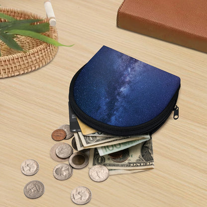 Stars Night Milky Way Print Coin Purse