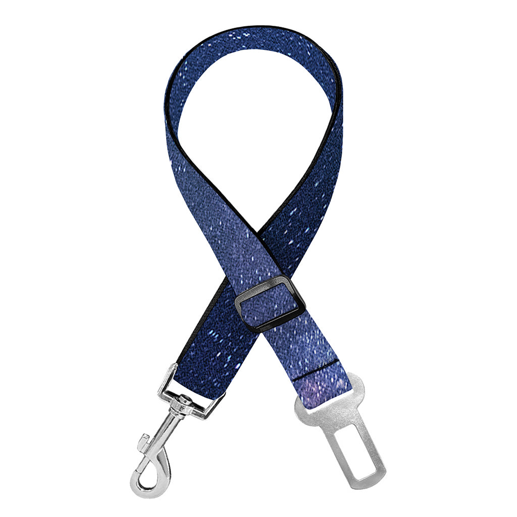 Stars Night Milky Way Print Dog Seat Belt