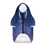 Stars Night Milky Way Print Dog Zip Up Hoodie