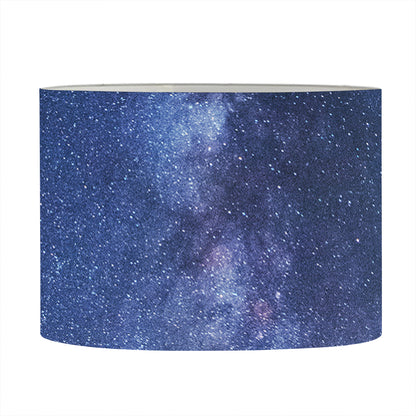 Stars Night Milky Way Print Drum Lamp Shade