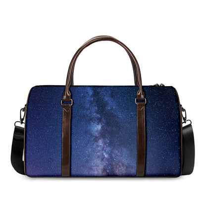 Stars Night Milky Way Print Duffle Bag
