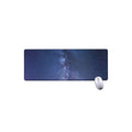 Stars Night Milky Way Print Extended Mouse Pad