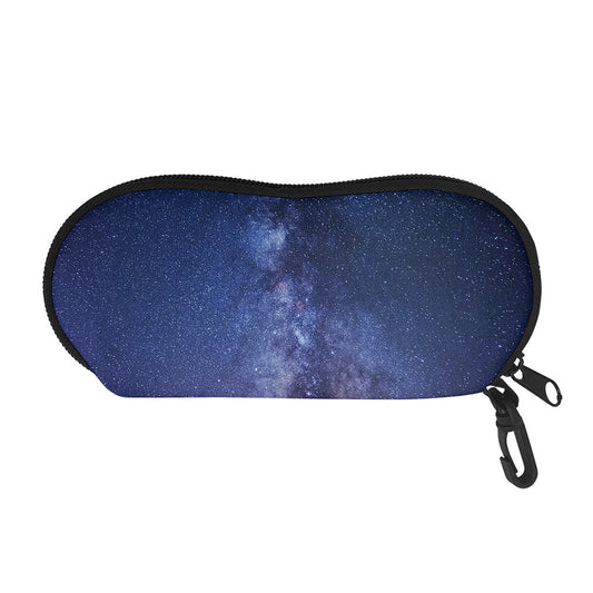 Stars Night Milky Way Print Glasses Case