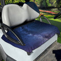 Stars Night Milky Way Print Golf Cart Seat Cover