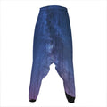 Stars Night Milky Way Print Hammer Pants