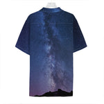 Stars Night Milky Way Print Hawaiian Shirt