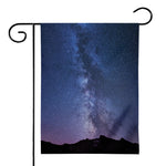 Stars Night Milky Way Print House Flag