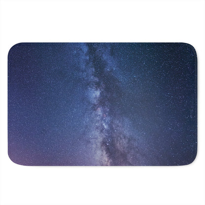 Stars Night Milky Way Print Indoor Door Mat