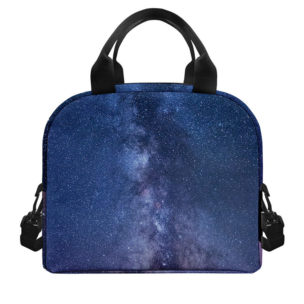 Stars Night Milky Way Print Insulated Lunch Bag