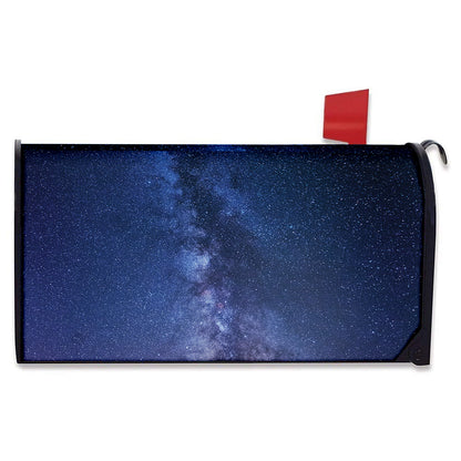 Stars Night Milky Way Print Mailbox Cover