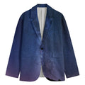 Stars Night Milky Way Print Men's Blazer