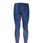 Stars Night Milky Way Print Men's leggings