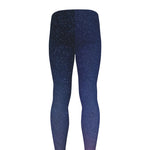 Stars Night Milky Way Print Men's leggings